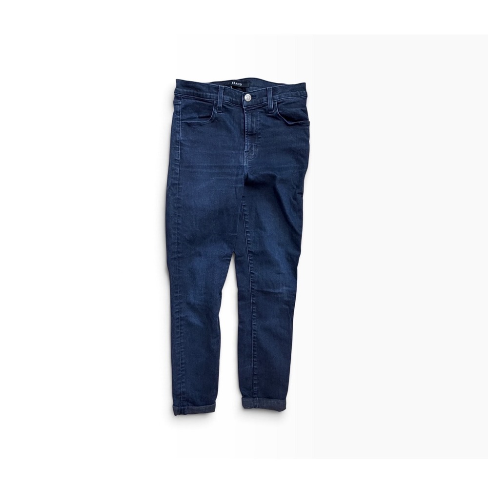 J Brand Alana High Rise Crop Jeans 27 Bluebird Indigo Skinny 231271540